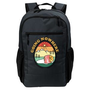 Gudetama The Lazy Egg Camping Going Nowhere Daily Commute Backpack