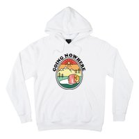 Gudetama The Lazy Egg Camping Going Nowhere Hoodie