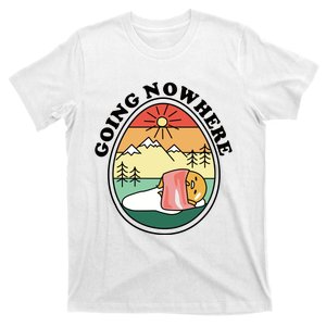 Gudetama The Lazy Egg Camping Going Nowhere T-Shirt