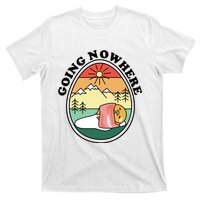 Gudetama The Lazy Egg Camping Going Nowhere T-Shirt