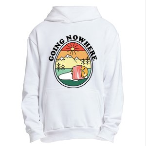 Gudetama The Lazy Egg Camping Going Nowhere Urban Pullover Hoodie