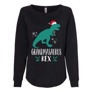 Grandmasaurus Trex Matching Family Christmas Dino Outfit Gift Womens California Wash Sweatshirt