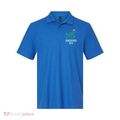 Grandmasaurus Trex Matching Family Christmas Dino Outfit Gift Polo