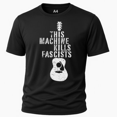 Guitar This Machines Kills Fascists Funny Music Lover Performance Shirt