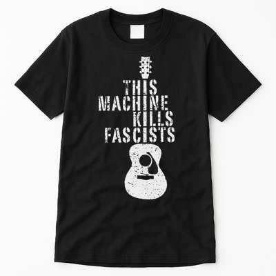 Guitar This Machines Kills Fascists Funny Music Lover Tall T-Shirt