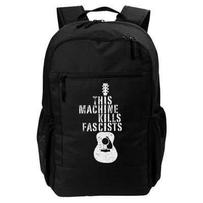 Guitar This Machines Kills Fascists Funny Music Lover Backpack