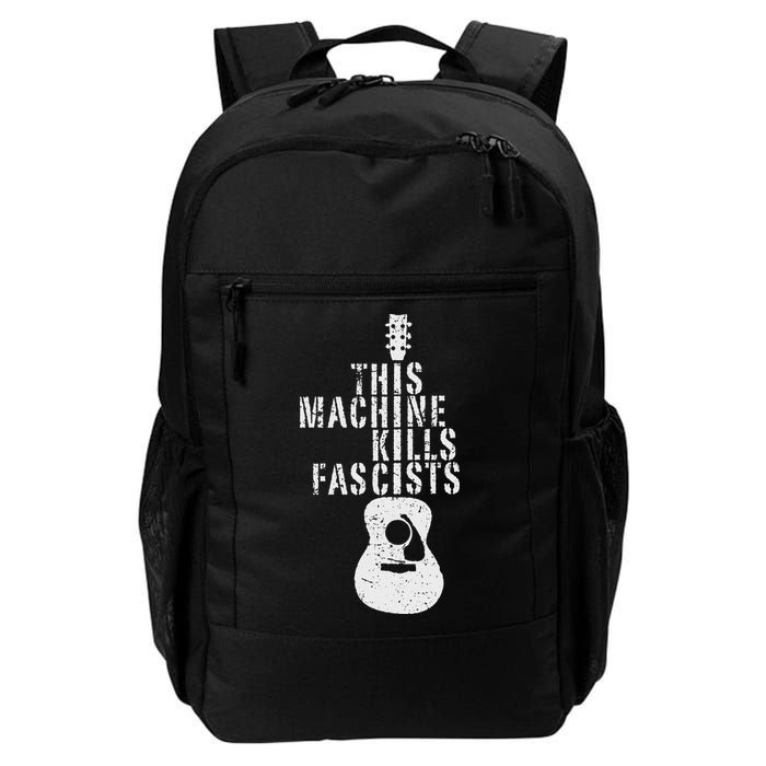 Guitar This Machines Kills Fascists Funny Music Lover Backpack