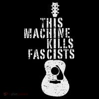 Guitar This Machines Kills Fascists Funny Music Lover Button