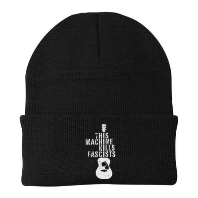 Guitar This Machines Kills Fascists Funny Music Lover Beanie