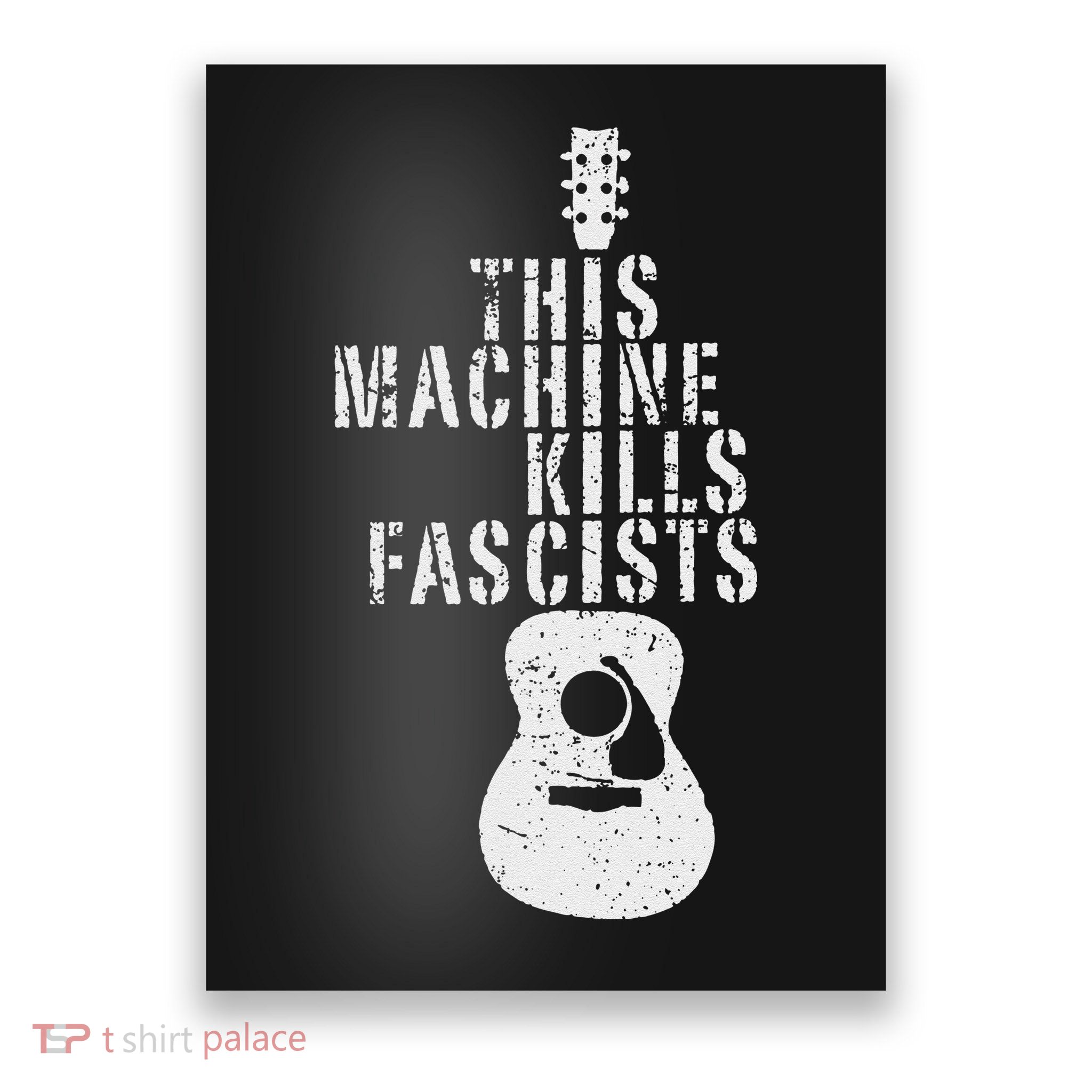 Guitar This Machines Kills Fascists Funny Music Lover Poster