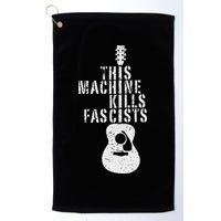 Guitar This Machines Kills Fascists Funny Music Lover Golf Towel