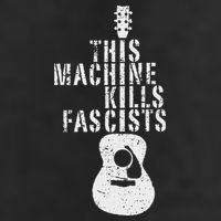 Guitar This Machines Kills Fascists Funny Music Lover Golf Towel