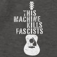 Guitar This Machines Kills Fascists Funny Music Lover Vector Backpack