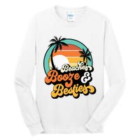 Girl Trip Matching Beaches Booze Besties Best Friends Tall Long Sleeve T-Shirt