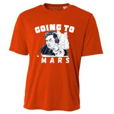 Going To Mars Occupy Mars Elon Marsexploration Cooling Performance Crew T-Shirt