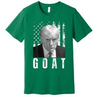 GOAT Trump Mugshot Legend Donald Trump 2024 Premium T-Shirt