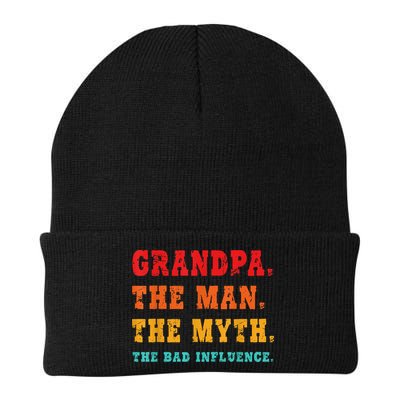 Grandpa The Man The Myth The Bad Influence Beanie
