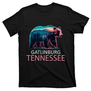 Gatlinburg Tennessee Mountains Bear Usa Hiking Souvenir Tn T-Shirt