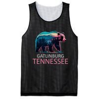 Gatlinburg Tennessee Mountains Bear Usa Hiking Souvenir Tn Mesh Reversible Basketball Jersey Tank