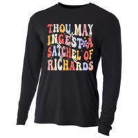 Groovy Thou May Ingest A Satchel Of Richards Cooling Performance Long Sleeve Crew