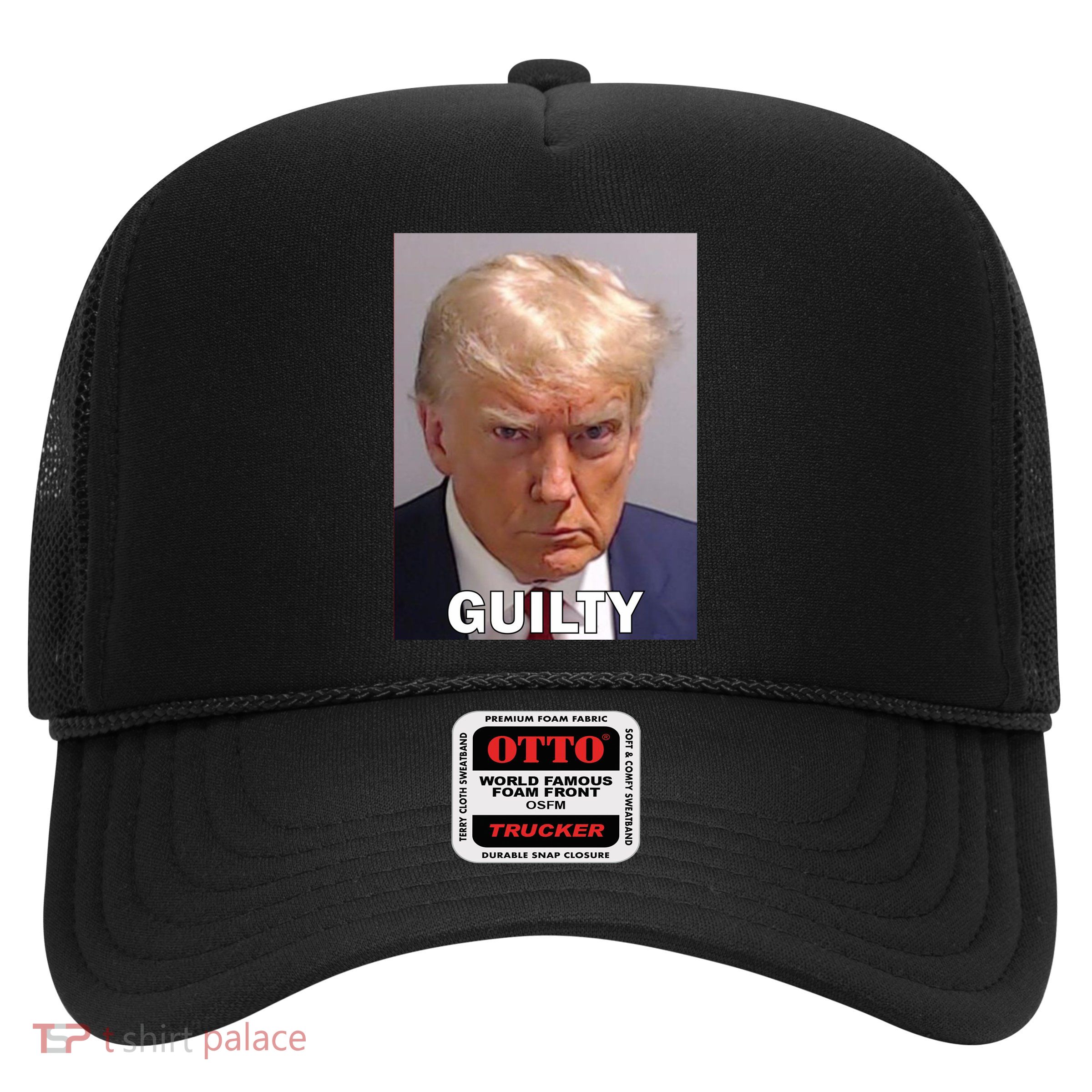 Guilty Trump Mugshot Trucker Hat
