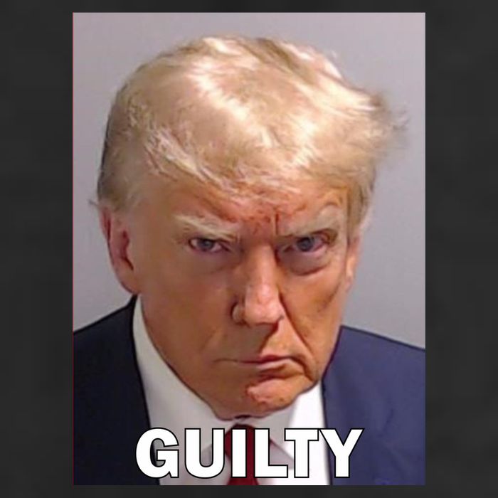 Guilty Trump Mugshot Trucker Hat
