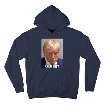 Guilty Trump Mugshot Hoodie