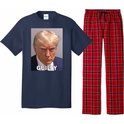 Guilty Trump Mugshot Pajama Set