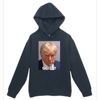 Guilty Trump Mugshot Urban Pullover Hoodie