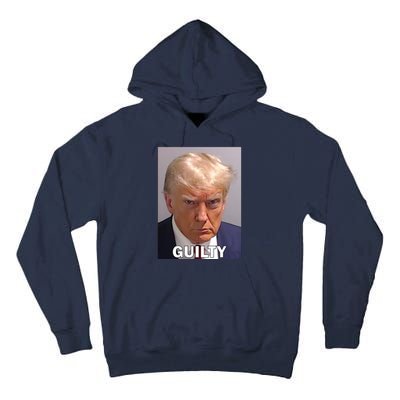 Guilty Trump Mugshot Tall Hoodie