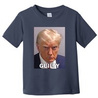 Guilty Trump Mugshot Toddler T-Shirt