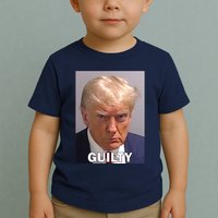 Guilty Trump Mugshot Toddler T-Shirt