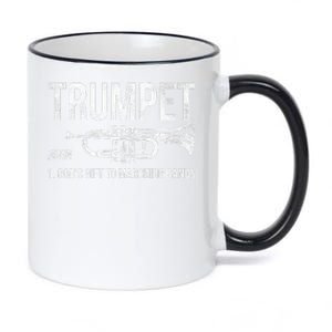 Gift To Marching Band Trumpet 11oz Black Color Changing Mug