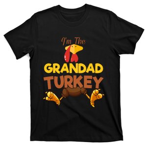 Grandad Turkey Matching Family Group Thanksgiving Gifts  T-Shirt