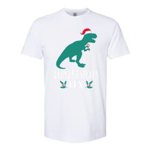 Grandmasaurus Trex Matching Family Christmas Dino Outfit Gift Softstyle CVC T-Shirt