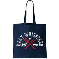 Grilling T Meat Whisperer Funny BBQ Chef Gift Tote Bag