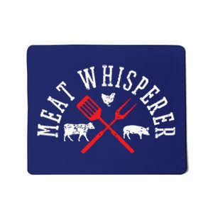 Grilling T Meat Whisperer Funny BBQ Chef Gift Mousepad