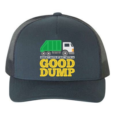 Garbage Truck Meaningful Gift Yupoong Adult 5-Panel Trucker Hat