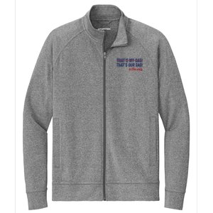 Gus Thats My Dad Tim Walz Waltz 2024 Thats Our Dad Stretch Full-Zip Cadet Jacket