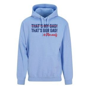 Gus Thats My Dad Tim Walz Waltz 2024 Thats Our Dad Unisex Surf Hoodie