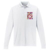 Groovy Teaching My Boos Disco Ball Ghost Halloween Teacher Performance Long Sleeve Polo