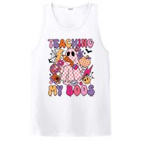 Groovy Teaching My Boos Disco Ball Ghost Halloween Teacher PosiCharge Competitor Tank