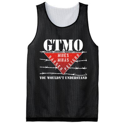 GTMO You Wouldn't Understand Mesh Reversible Basketball Jersey Tank