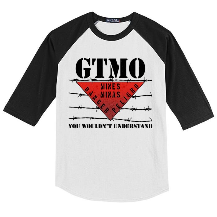 GTMO You Wouldn't Understand Kids Colorblock Raglan Jersey