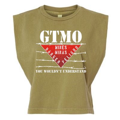 GTMO You Wouldn't Understand Garment-Dyed Women's Muscle Tee