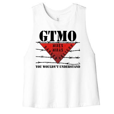 GTMO You Wouldn't Understand Women's Racerback Cropped Tank