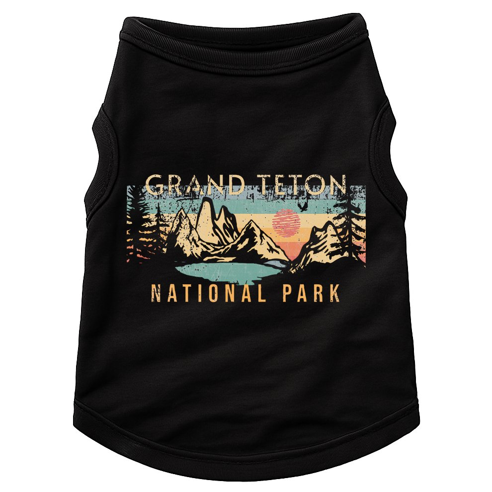 Grand Teton National Park Doggie Tank