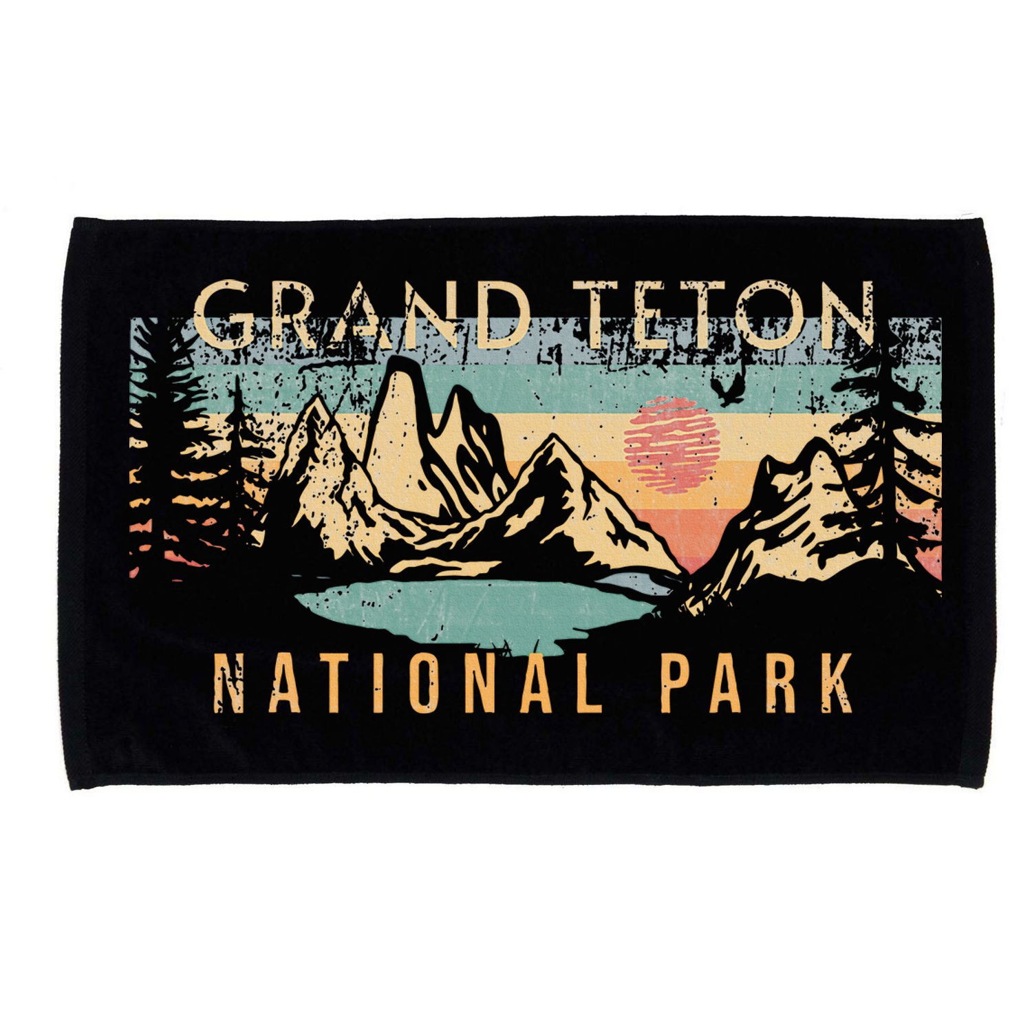 Grand Teton National Park Microfiber Hand Towel