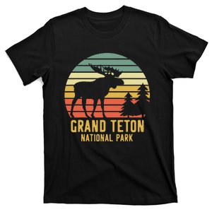 Grand Teton National Park Moose Vacation Travel T-Shirt