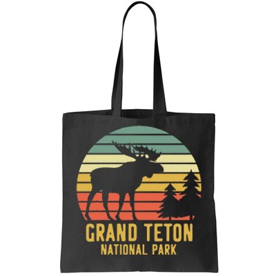 Grand Teton National Park Moose Vacation Travel Tote Bag